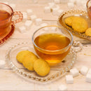 Xícara de Chá Cristal com Prato de Coração Pearl - 180 ml