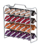 Organizador Porta Cápsulas de Café Compatível Com Três Corações Cromado