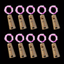 Luzes de garrafa de LED Natalina