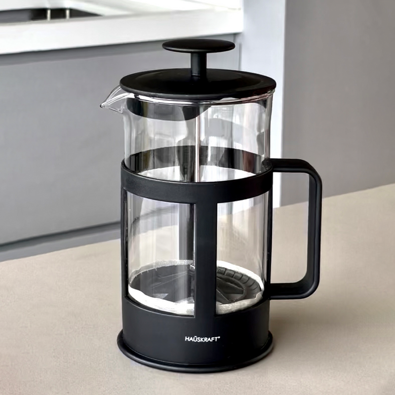 Cafeteira Prensa Francesa Good Coffe Preta 1 Litro