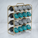 Organizador Porta Cápsulas de Café Dolce Gusto Dourado