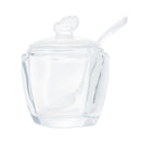 Açucareiro de Vidro com Colher Butterfly 11cm