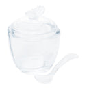 Açucareiro de Vidro com Colher Butterfly 11cm