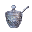 Açucareiro de Vidro Doçura Rainbow 11cm