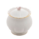 Açucareiro em Porcelana Birds Branco 300ml