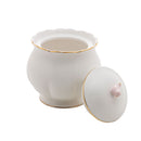 Açucareiro em Porcelana Birds Branco 300ml