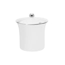 Açucareiro Isabel Porcelana com Tampa Cromado 200ml