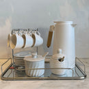 Açucareiro Twist com Colher Branco 250g