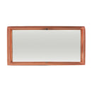 Bandeja Aço Inox com Espelho Rose Gold - 30cm