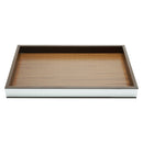 Bandeja em Madeira com Espelho - 35 cm