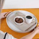 Bandeja Metalla Branco 41,5cm