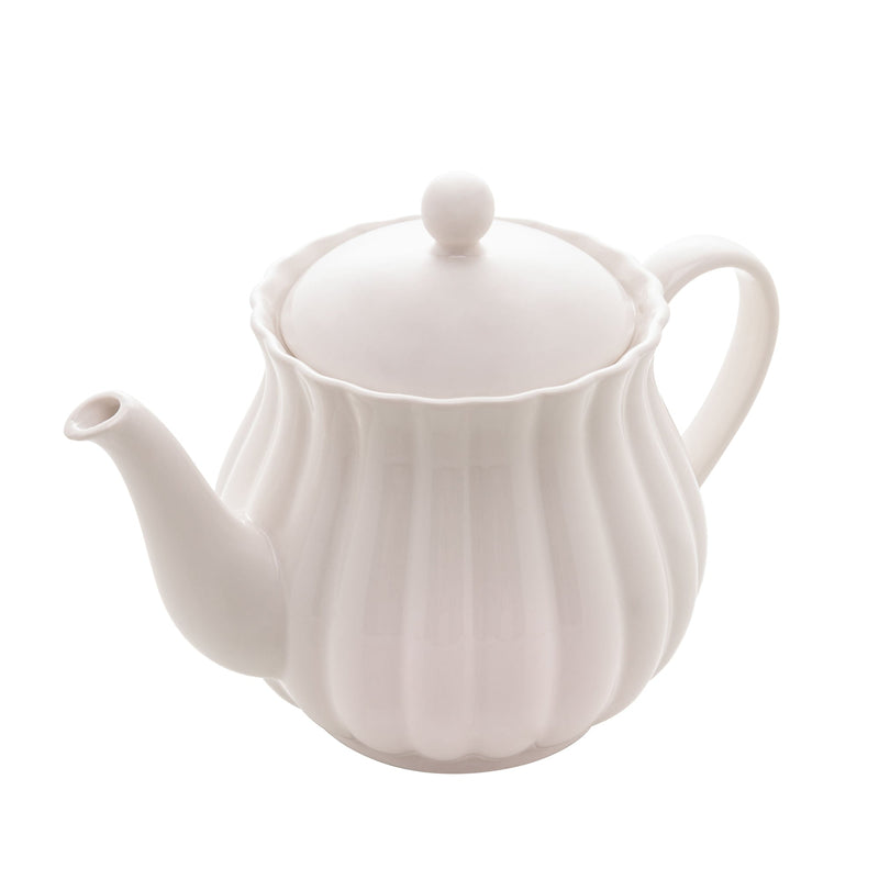 Bule de Porcelana Petala Branco 950ml