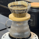 Cafeteira e Filtro de Vidro Borossilicato 500ml