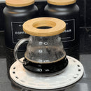 Cafeteira e Filtro de Vidro Borossilicato 500ml