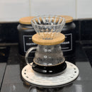 Cafeteira e Filtro de Vidro Borossilicato 500ml