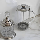 Cafeteira Francesa de Vidro Borossilicato com Tampa em Inox 600ml