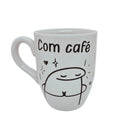 Caneca de Porcelana Meme Branca 350ml
