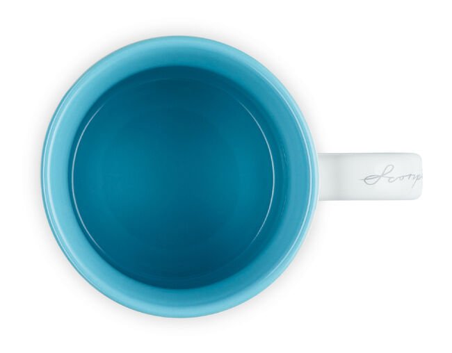 Caneca Seattle Zodíaco Escorpião Branca 400ml Le Creuset