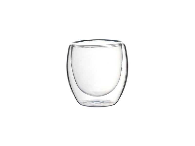 Copo Café Parede Dupla em Vidro Borossilicato - 80ml