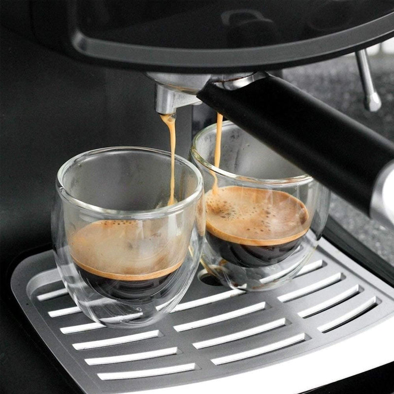 Copo Café Parede Dupla em Vidro Borossilicato - 80ml