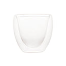 Copo para Café Coração Parede Dupla em Vidro Borossilicato 80ml