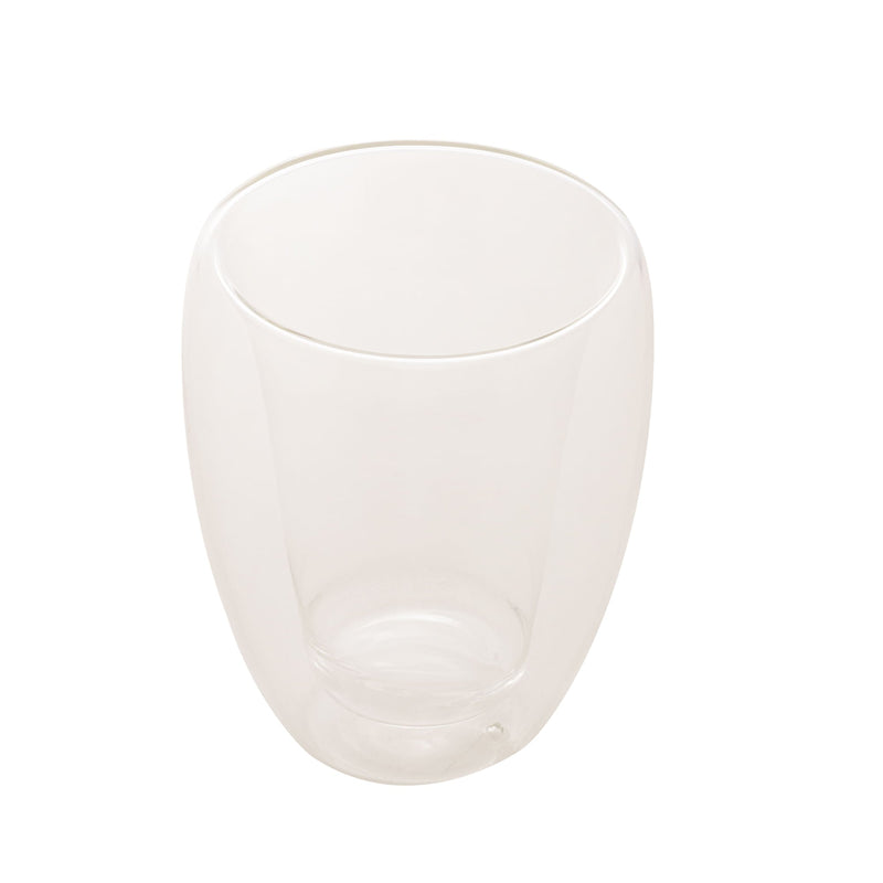 Copo para Chá Parede Dupla em Vidro Borossilicato Transparente 260ml