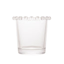 Copo Porta Talheres de Cristal de Chumbo com Detalhes em Formato de Coração