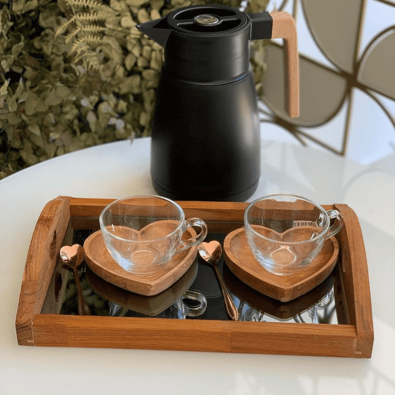 Garrafa Térmica Cora Preto 1 Litro