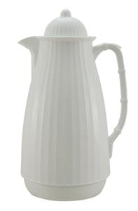 Garrafa Térmica de Plástico Bambu Branco 1 Litro