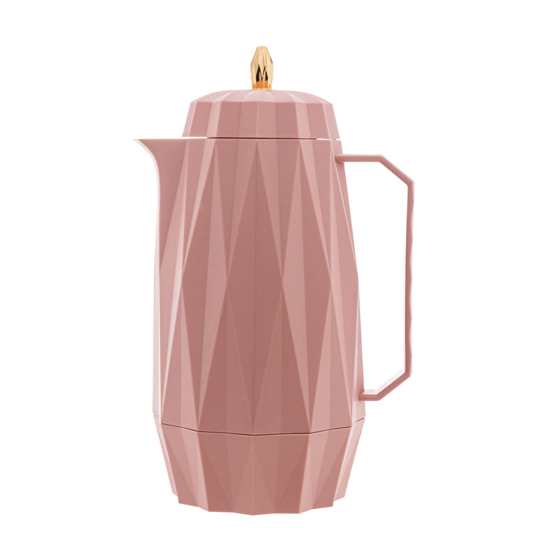 Garrafa Térmica de Plástico Diamond Rosa 1 Litro