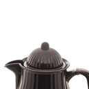 Garrafa Térmica de Plastico e Bambu Preto 1 Litro