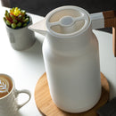 Garrafa Térmica de Plástico Organic Branco 1 Litro