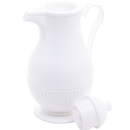 Garrafa Térmica de Plástico Vintage Branca 1 Litro