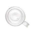 Jogo 2 Xícaras de Café Empilhável Parede Dupla Vidro Borossilicato 90ml