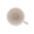 Jogo 2 Xicaras de Café Porcelana com Pires Petala Branco 90ml