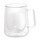 Jogo 2 Xícaras para Café Parede Dupla Vidro Borossilicato 300ml