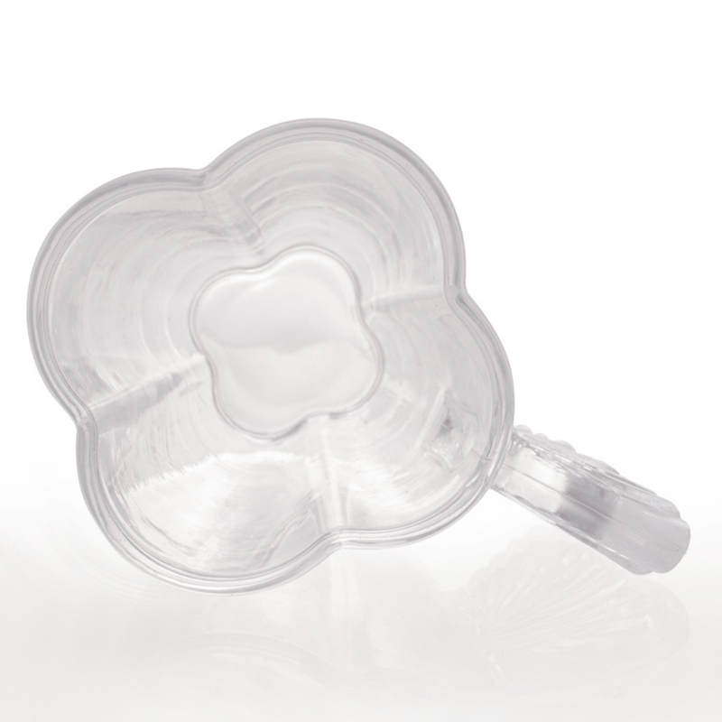 Jogo 4 Xicaras de Café com Pires de Vidro Butterfly 80ml