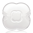 Jogo 4 Xicaras de Café com Pires de Vidro Butterfly 80ml