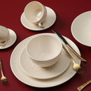 Jogo 6 Xícaras de Café com Pires Agra Cru 112ml