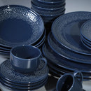 Jogo 6 Xícaras de Café com Pires Agra Deep Blue Azul 112ml