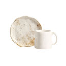 Jogo 6 Xícaras de Café com Pires Aspen Bege