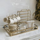 Jogo 6 Xícaras de Café com Pires Aspen Bege