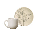 Jogo 6 Xícaras de Café com Pires Coup Bloom 112ml