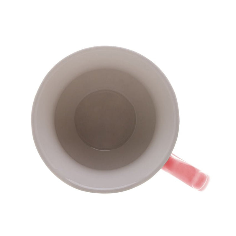 Jogo 6 Xicaras de Café com Pires em Porcelana Fancy Rose 90ml