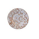 Jogo 6 Xicaras de Café com Pires Fio de Ouro Natal Christmas Day