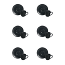 Jogo 6 Xicaras de Café com Pires Orgânico Eclipse 120ml