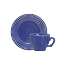 Jogo 6 Xícaras de Chá Frisada Azul 200ml