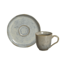 Jogo de 6 Xícaras de Café Bio Green Granite Stoneware 120ml