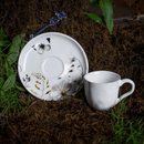 Jogo de 6 Xícaras de Café com Pìres Bio Encanto