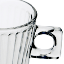 Jogo de 6 Xícaras de Café Lines Coffee Time em Vidro - 80ml